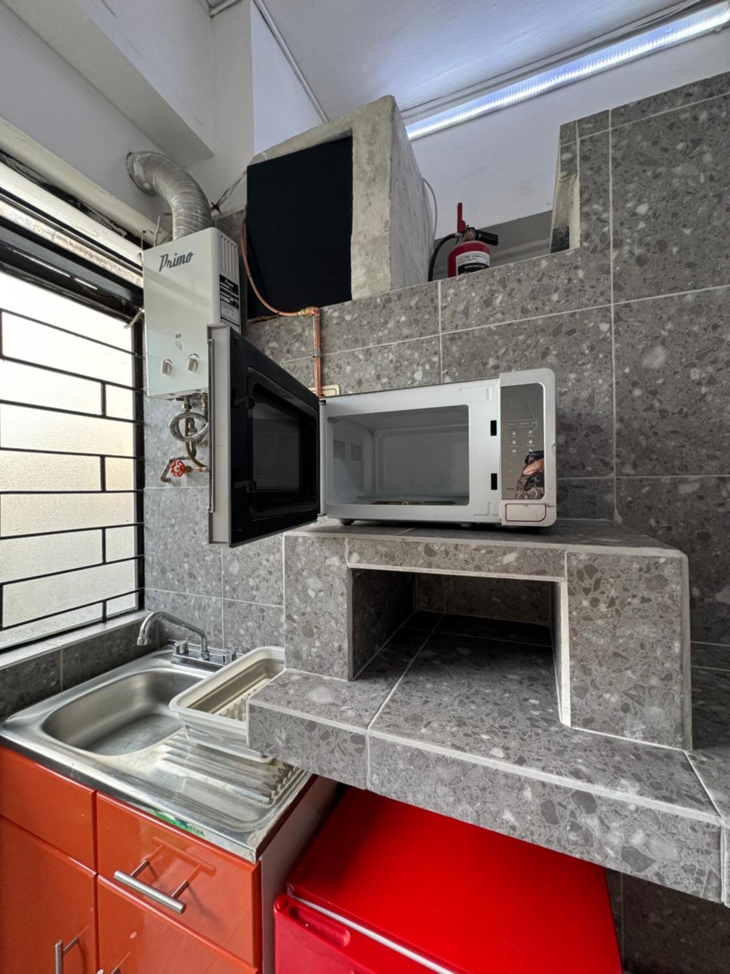 Loft Equipado Barato Con Mini Desayunador Centrico Ciudad de México Exterior foto